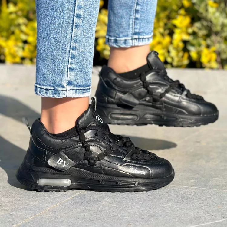 کتانی دخترانه بتاگا ونتا مشکی کد 24636