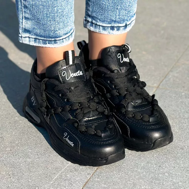 کتانی دخترانه بتاگا ونتا مشکی کد 24636