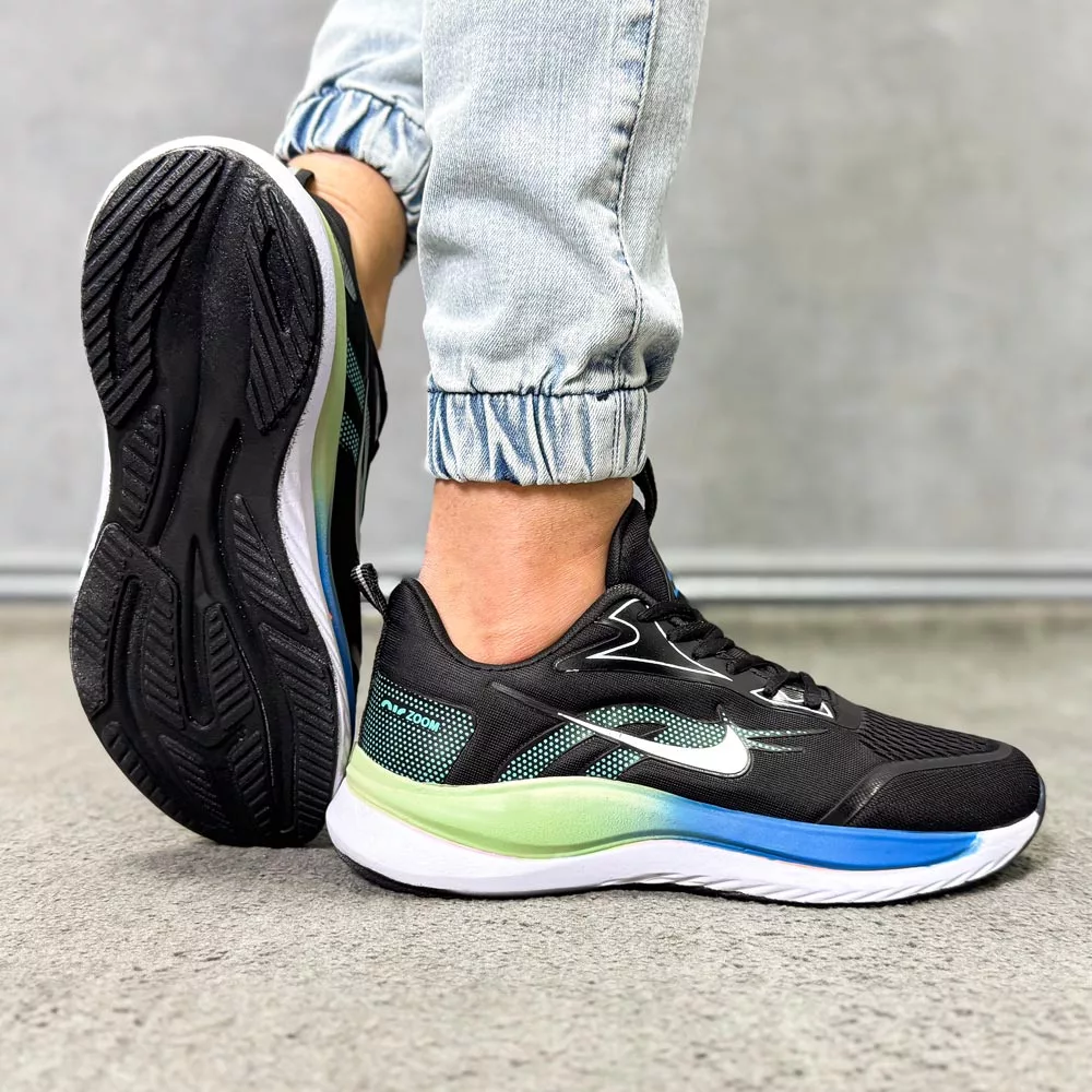 کتانی مردانه نایک زوم مشکی کد 24669