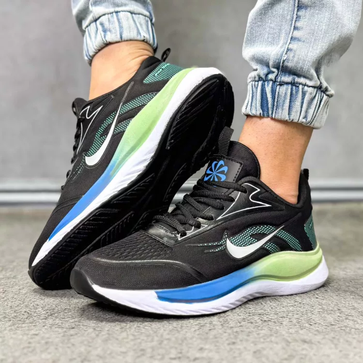 کتانی مردانه نایک زوم مشکی کد 24669