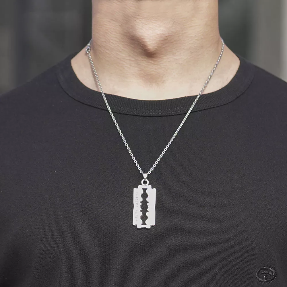 گردنبند طرح تیغ کد 16929
