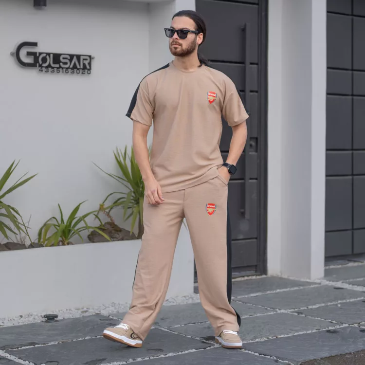 ست تیشرت و شلوار مردانه آرسنال کد 25014
