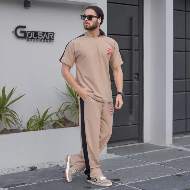 ست تیشرت و شلوار مردانه آرسنال کد 25014