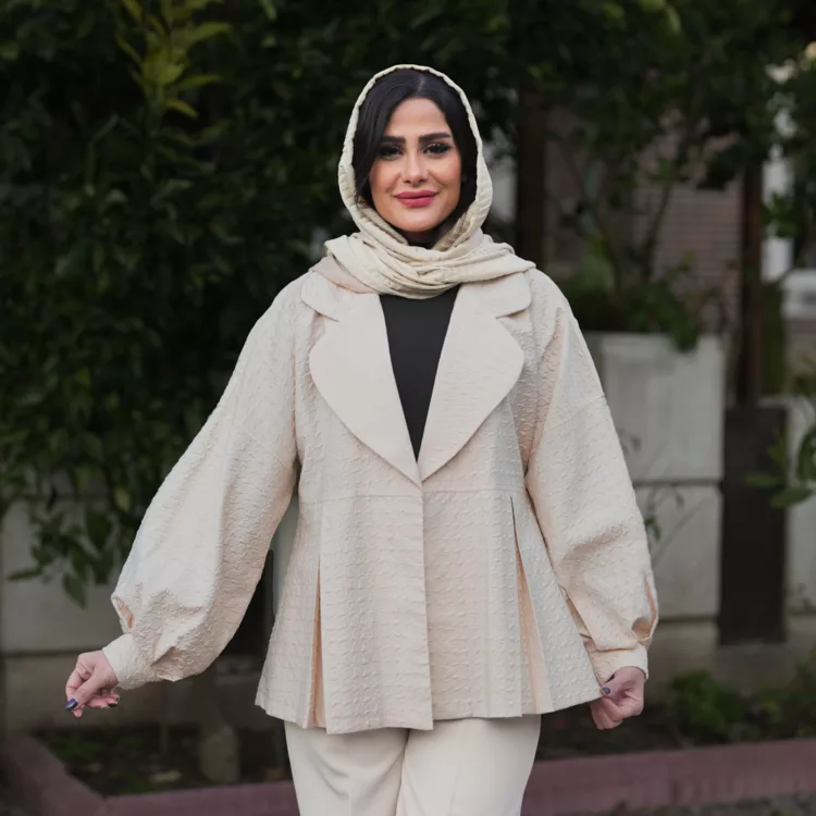 مانتو دخترانه عروسکی کد 24986