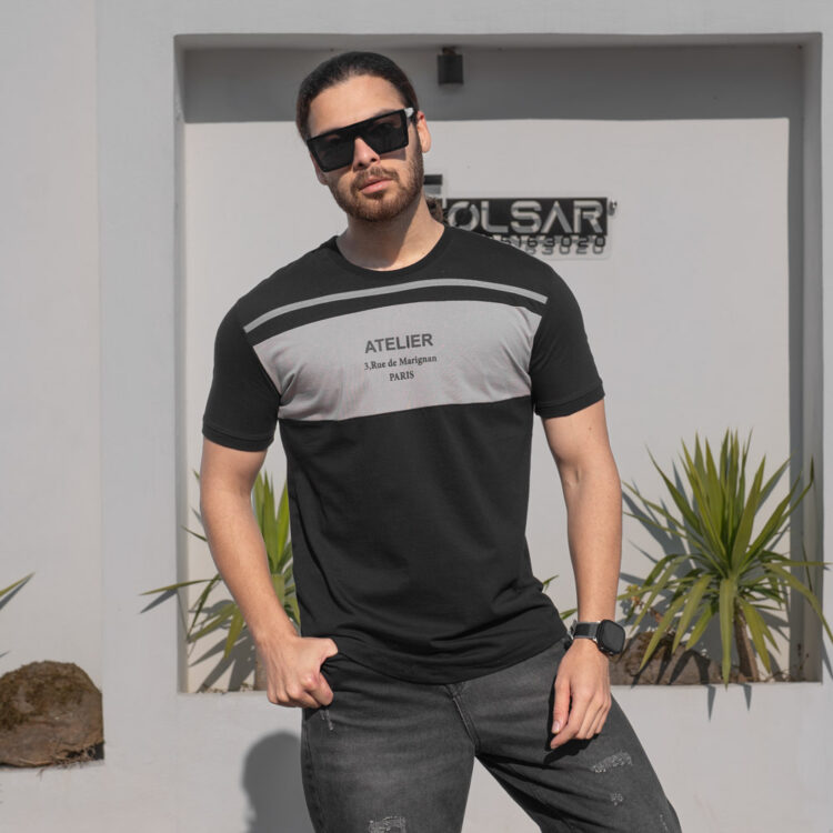 تیشرت مردانه ATELIER کد 24969