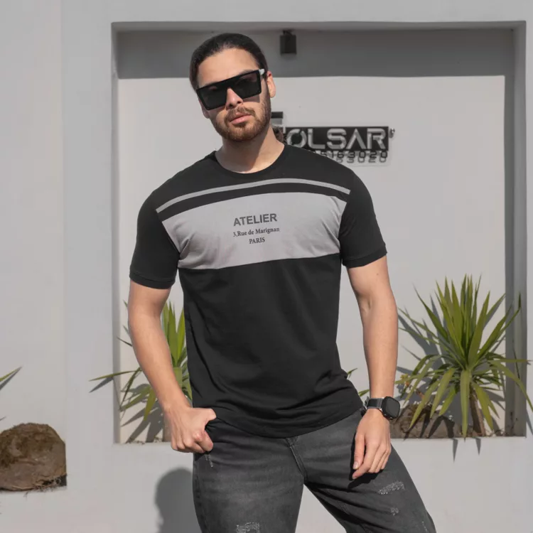 تیشرت مردانه ATELIER کد 24969