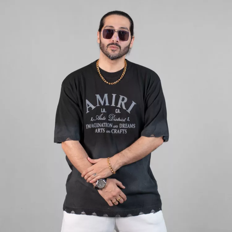 تیشرت بافت مردانه امیری کد 24918