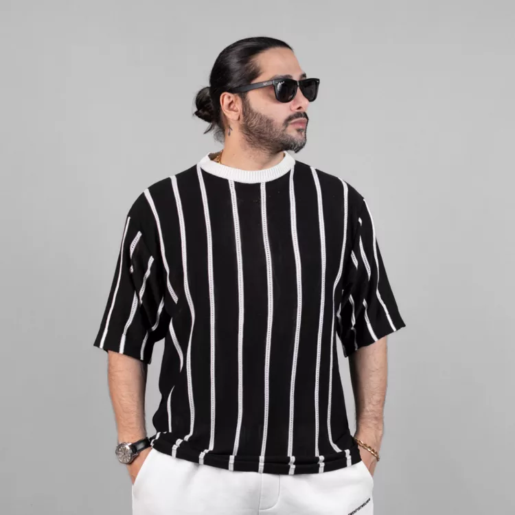 تیشرت بافت مردانه کد 24915