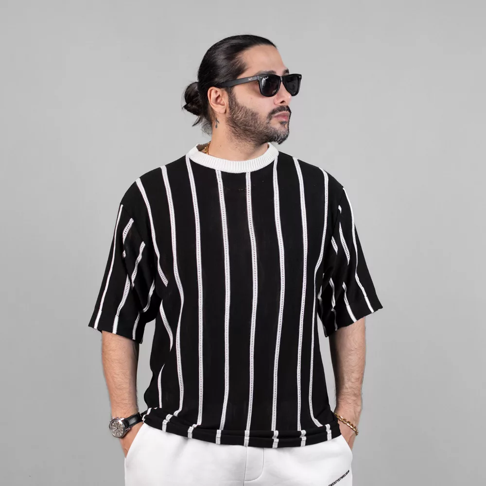 تیشرت بافت مردانه کد 24915