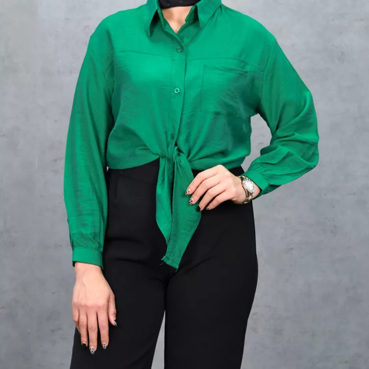 شومیز دخترانه جلو گره کد 24970