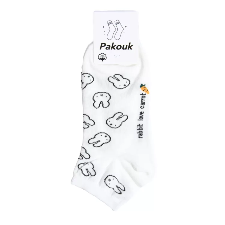 جوراب مچی طرح خرگوش دخترانه کد 25149