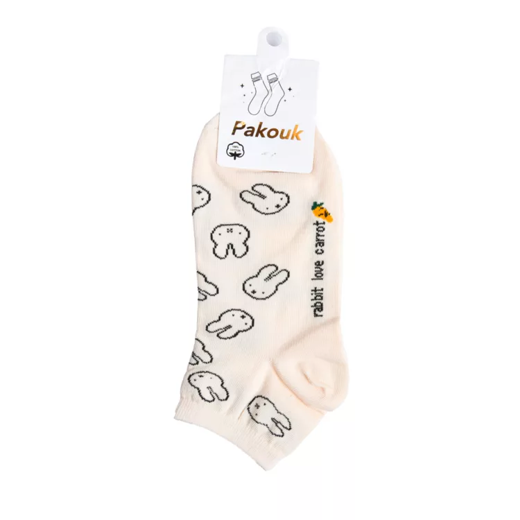 جوراب مچی طرح خرگوش دخترانه کد 25149