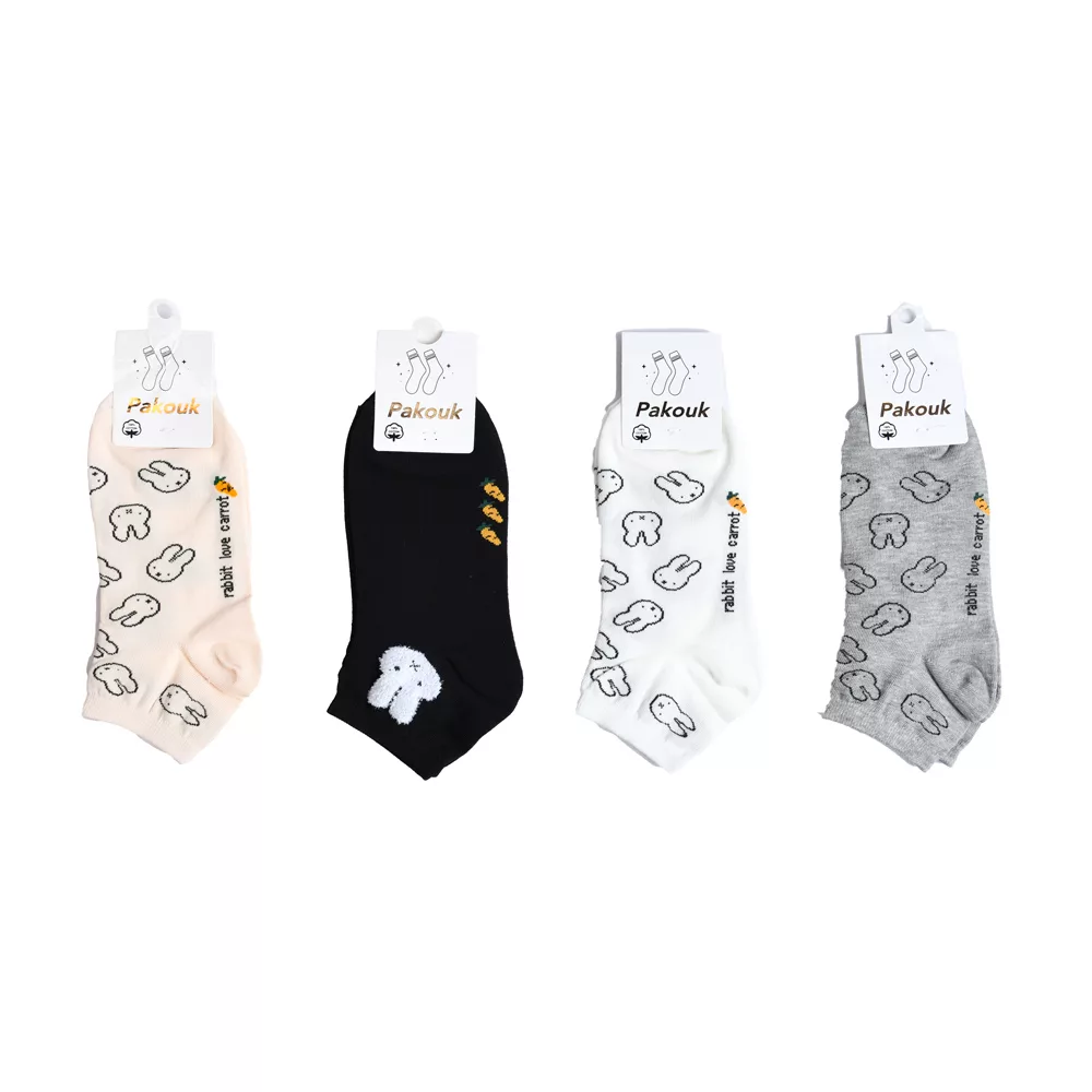 جوراب مچی طرح خرگوش دخترانه کد 25149