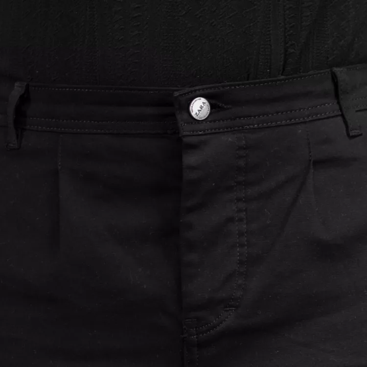 شلوار جین مردانه بگ مشکی کد 23754