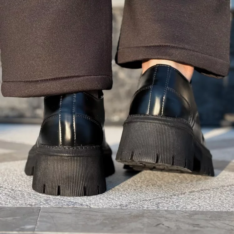 کفش مردانه بالنسیاگا مشکی کد 25140