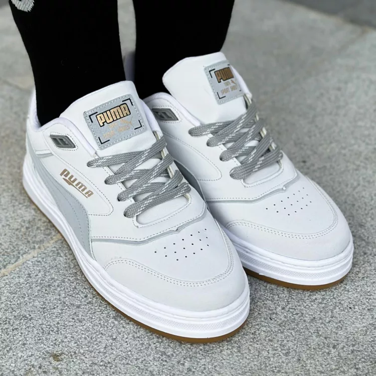 کتانی دخترانه پوما سفید کد 24928