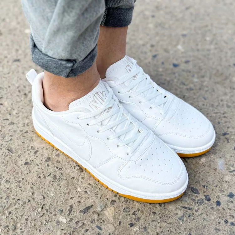 کتانی مردانه نایک سفید کد 24788