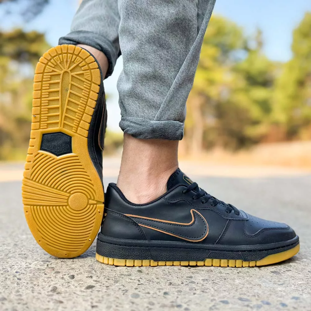 کتانی مردانه نایک مشکی کد 24789