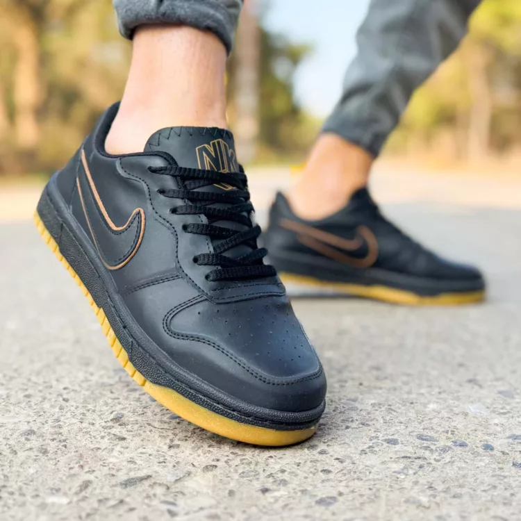 کتانی مردانه نایک مشکی کد 24789