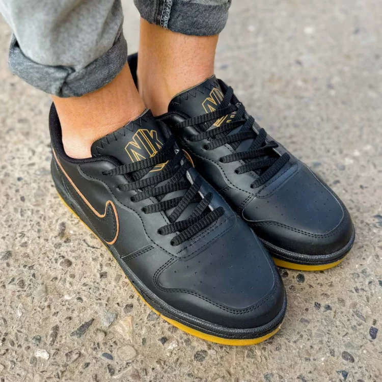 کتانی مردانه نایک مشکی کد 24789