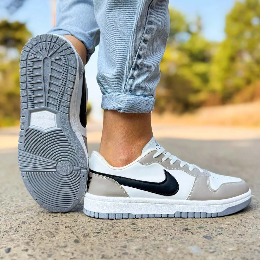 کتانی مردانه نایک سفید کد 24782