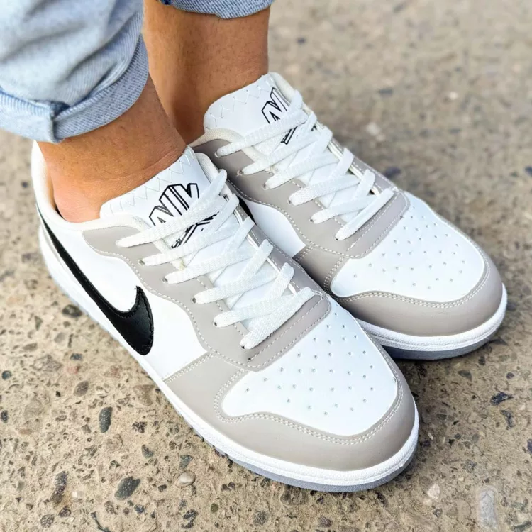 کتانی مردانه نایک سفید کد 24782