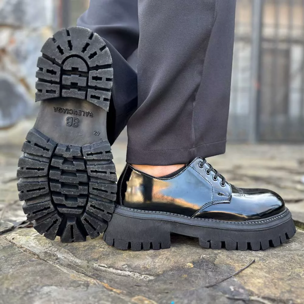 بوت مردانه بالنسیاگا مشکی کد 24779