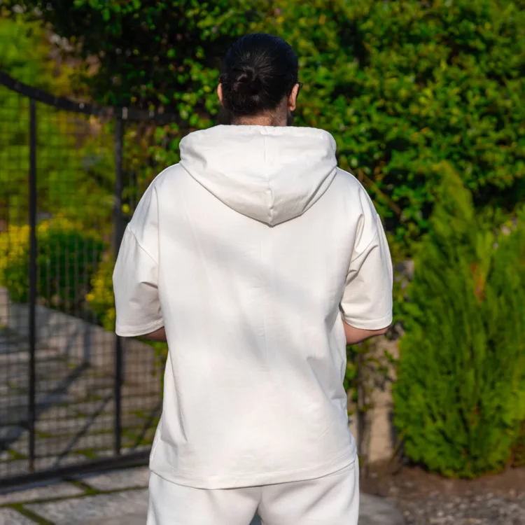 تیشرت مردانه کلاهدار کد 25399