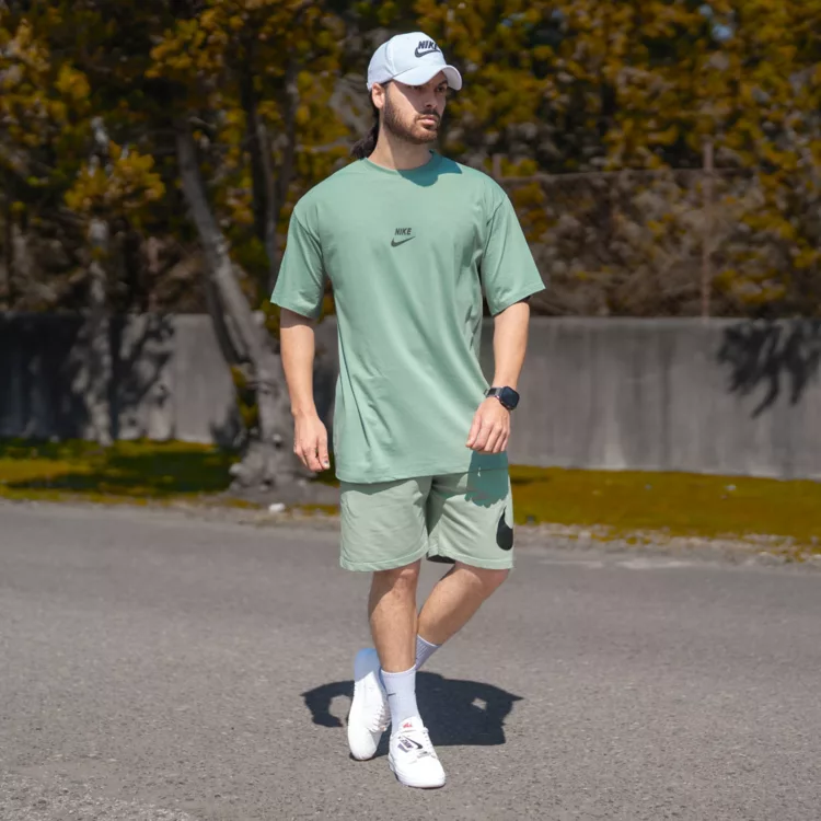 ست تیشرت و شلوارک مردانه نایک کد 25462