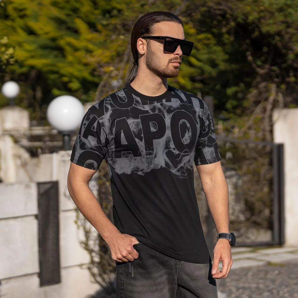 تیشرت مردانه چاپی کد 25530