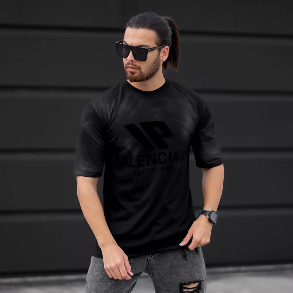 تیشرت مردانه بالنسیاگا کد 25724