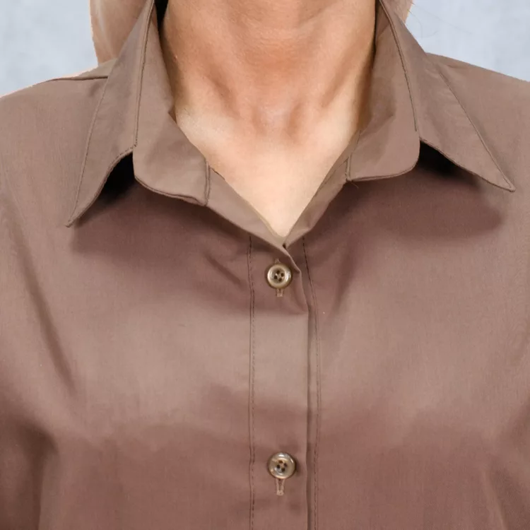 شومیز دخترانه موکا کد 25341