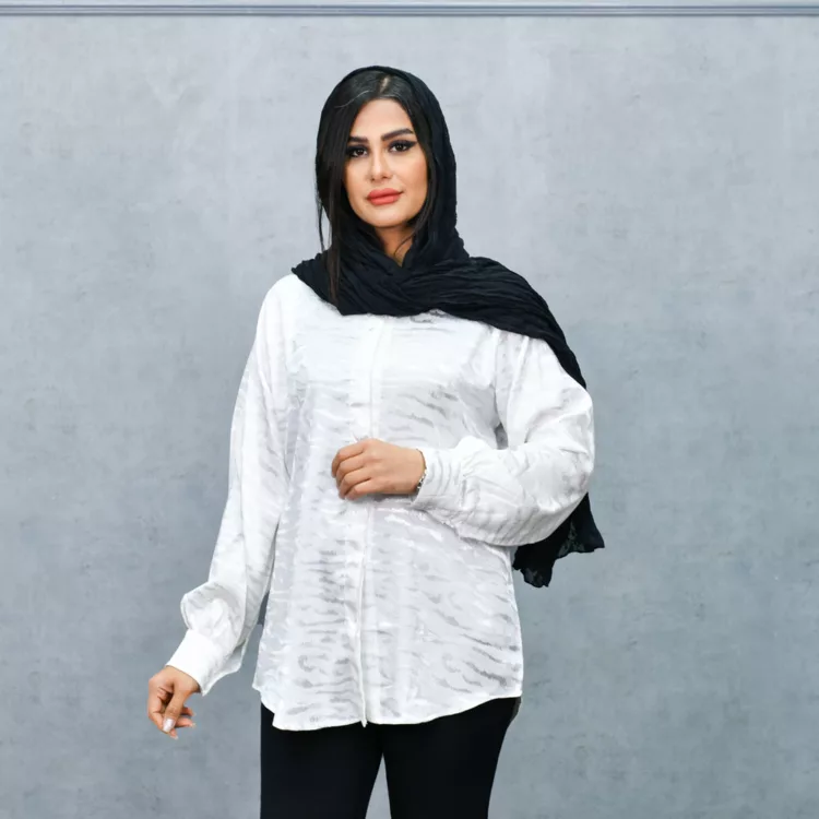 شومیز دخترانه ساتن کد 25349