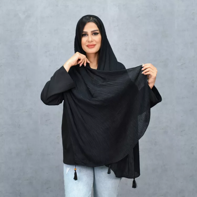 شال منگوله دار دخترانه کد 25273
