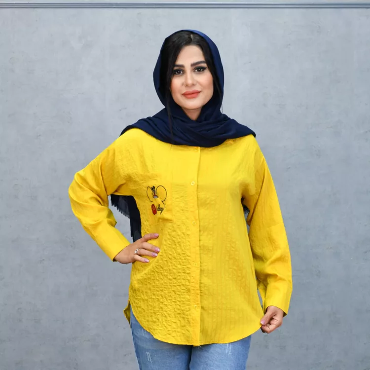 مانتو دخترانه میکی موس کد 25414