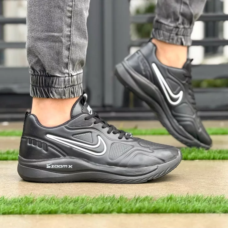 کتانی مردانه نایک مشکی کد 25212