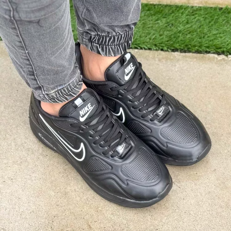 کتانی مردانه نایک مشکی کد 25212