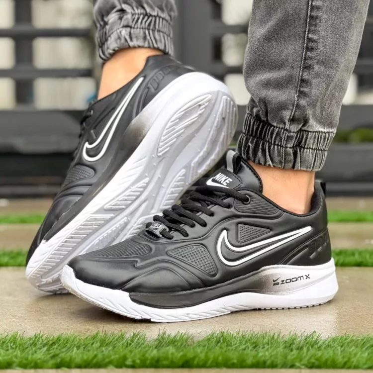 کتانی مردانه نایک مشکی کد 25211