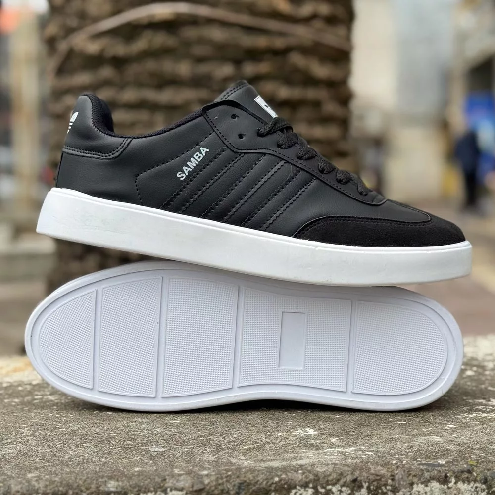 کتانی سایز بزرگ مردانه آدیداس مشکی کد 25216