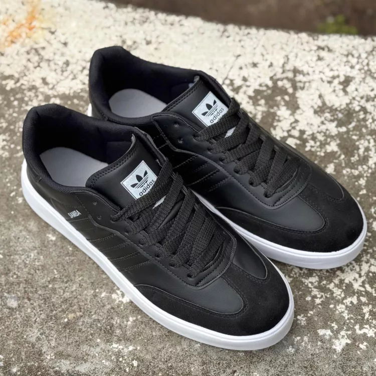 کتانی سایز بزرگ مردانه آدیداس مشکی کد 25216