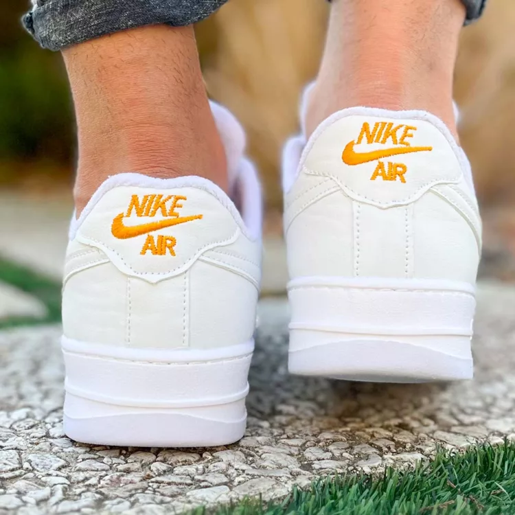 کتانی مردانه نایک ایر فورس سفید کد 25501