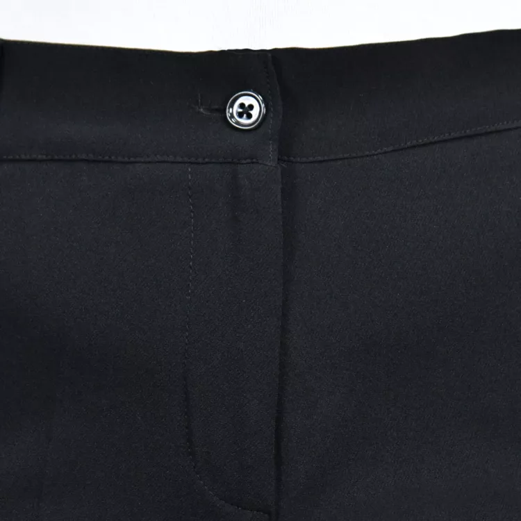 شلوار دخترانه بگ مازراتی مشکی کد 25740