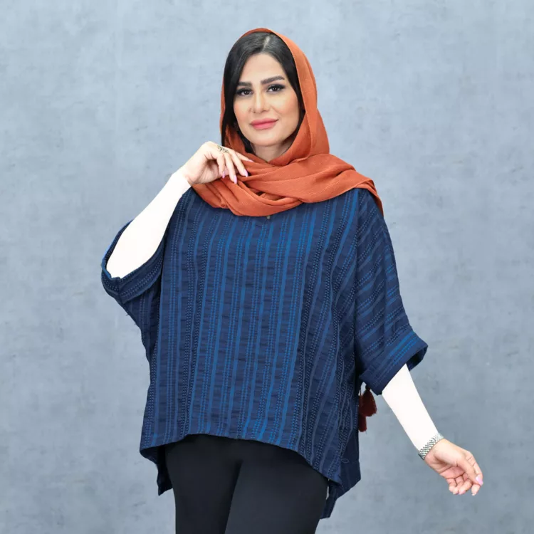 مانتو پانچ کد 25446