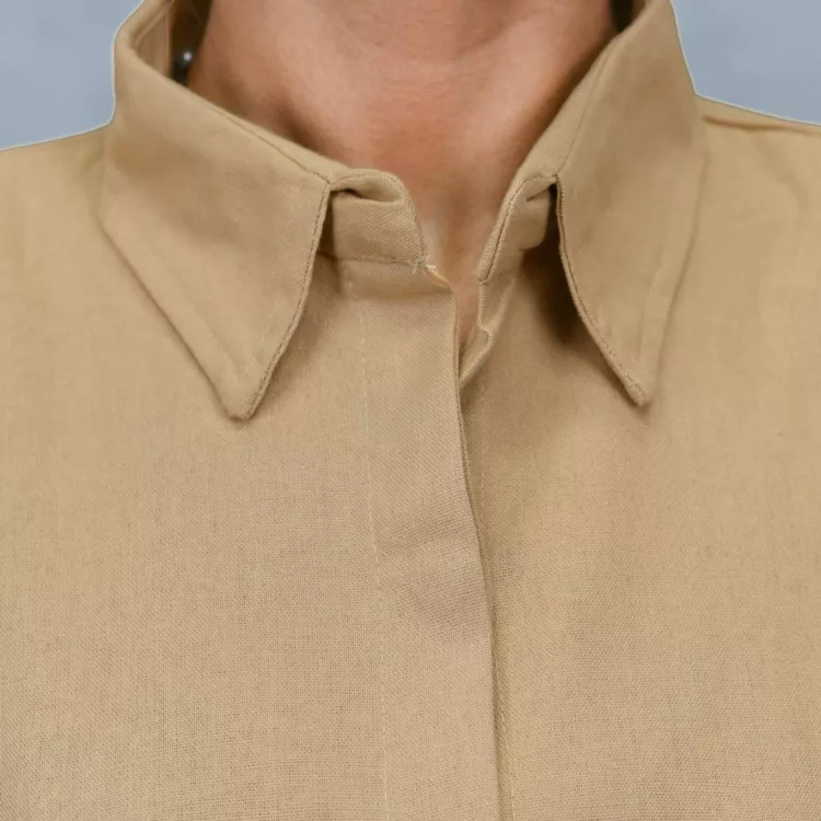 مانتو دخترانه بغل دکمه کد 25348