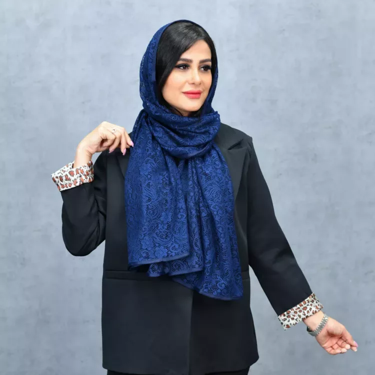 شال دخترانه گیپور کد 25678