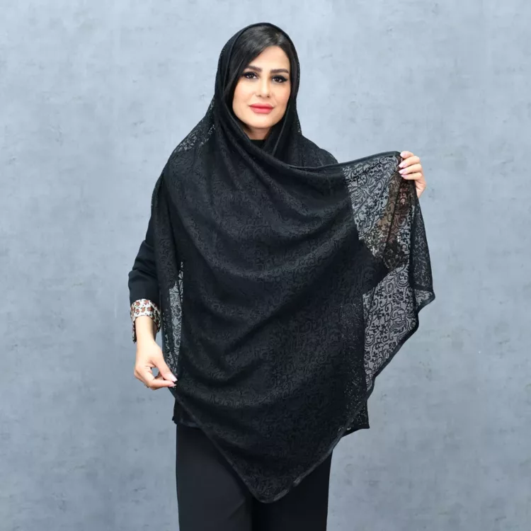 شال دخترانه گیپور کد 25678