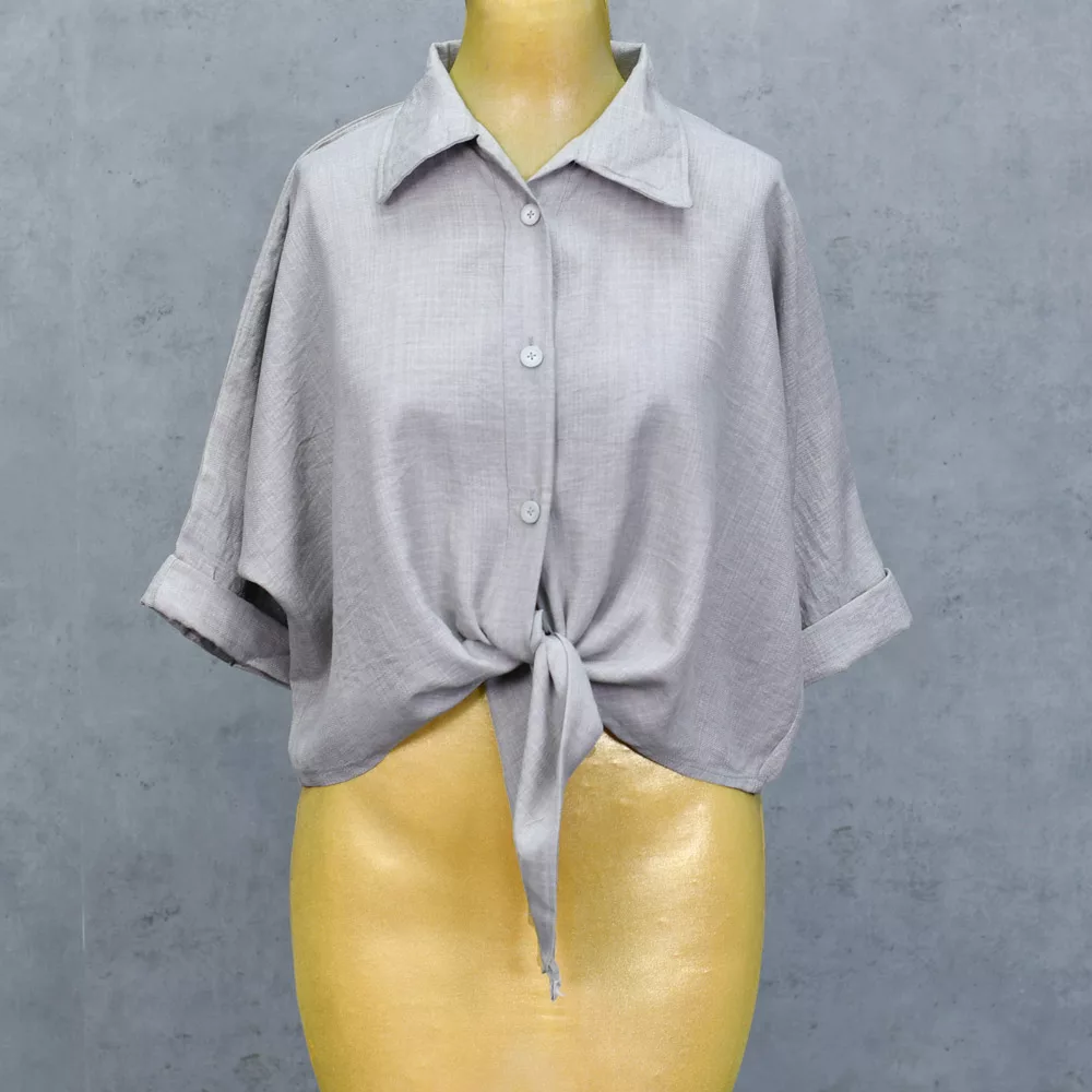 شومیز دخترانه جلو گره کد25806