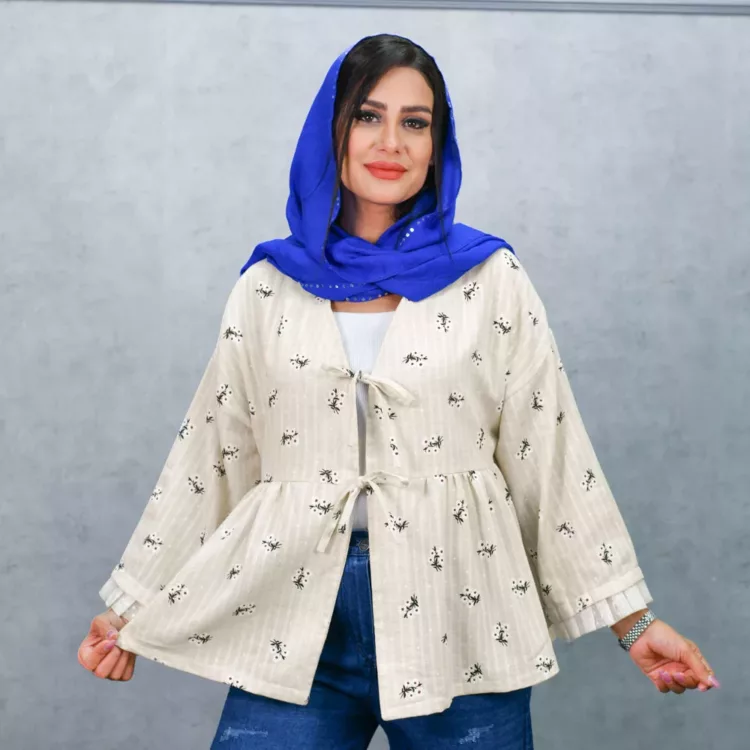 مانتو دخترانه عروسکی کد 25817