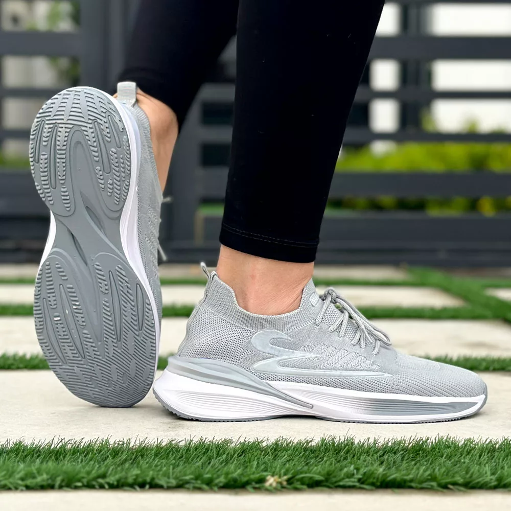 کتانی دخترانه نایک زوم طوسی کد 25781