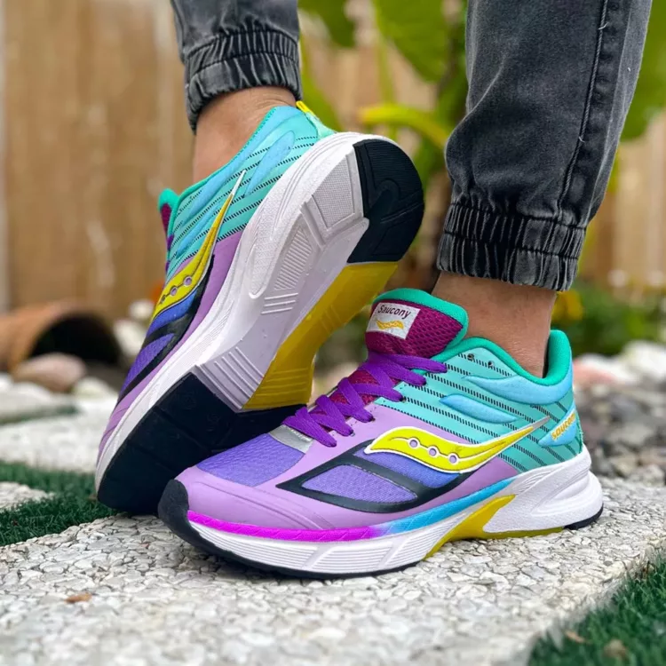 کتانی مردانه Saucony بنفش کد 25833